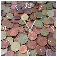 SvS Настенные часы SvS 3001936 Много монет СВС