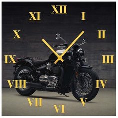 SvS Настенные часы SvS 4001976 Красивый байк СВС