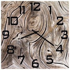 SvS Настенные часы SvS 3503016 Рисунок дерева СВС