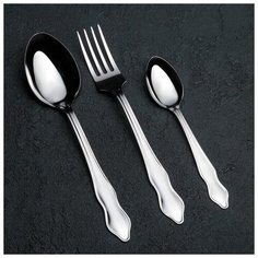 Набор столовых приборов «-1», 18 предметов, толщина 1 мм Амет