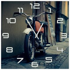SvS Настенные часы SvS 3501978 Скромный мотоцикл СВС