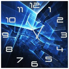 SvS Настенные часы SvS 4002279 Цифровые кристаллы СВС