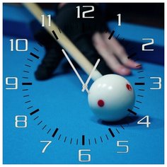 SvS Настенные часы SvS 3501626 Бильярд СВС