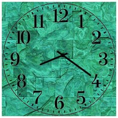 SvS Настенные часы SvS 3502449 Мрамор СВС