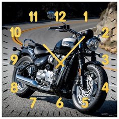 SvS Настенные часы SvS 3002017 Мотоцикл на склоне СВС