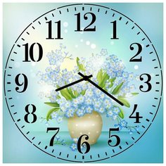 SvS Настенные часы SvS 3502451 Зеленая мятость СВС