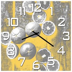 SvS Настенные часы SvS 4001664 Kitchen Апельсины абстракция СВС