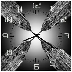 SvS Настенные часы SvS 3501698 4 башни СВС