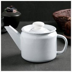 Чайник 1 л, без деколи Лысьвенские эмали