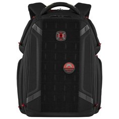 Wenger Рюкзак WENGER PlayerOne 17.3”, чёрный, 100% полиэстер, 38х26х49 см, 29 л