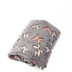 Плед Бамбук, Бантики, 180*200 см Bozhong Home Textile