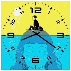 SvS Настенные часы SvS 3002424 Парень сел на голову СВС