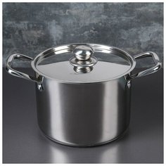 Кастрюля «Титан» 6,4 л, d=22 см, h=17 см, капсульное дно Katun