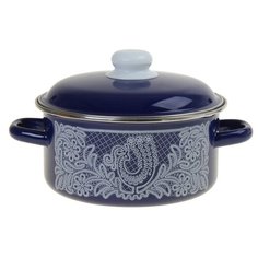 Кастрюля «Вологодское кружево» 3 л СтальЭмаль