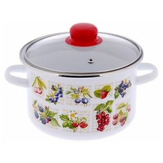 Кастрюля «Вкус лета» 3 л СтальЭмаль