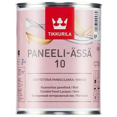 Тиккурила Панели Ясся 10, матовый лак, 0,9л, база EP (тов-136697) Tikkurila