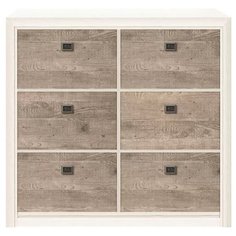 Тумба для обуви Black Red White Коен BUT 6D ясень снежный