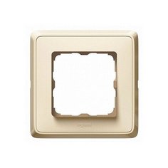 Рамка 1 пост CARIVA, слоновая кость | код. 773760 | Legrand