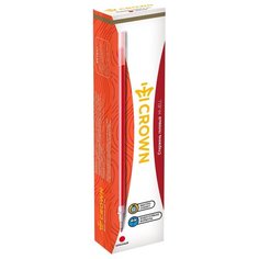 Стержень гелевый Crown Hi-Jell, 138мм (красный, 0.5мм) 12шт. (HJR-200/к)