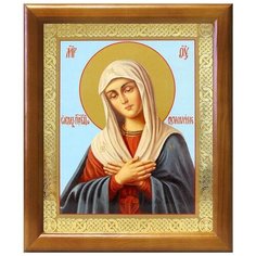 Икона Божией Матери "Умиление", рамка 17,5*20,5 см Соборъная лавка