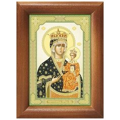 Ченстоховская икона Божией Матери, рамка 7,5*10 см Соборъная лавка