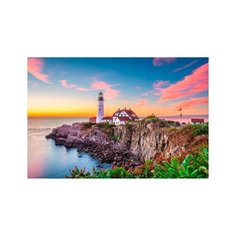 Раскраска на картоне А3 (в конверте). Маяк на закате (Арт. Р-2289) Рыжий кот