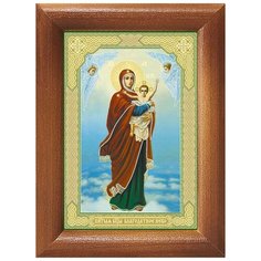 Икона Божией Матери "Благодатное небо", рамка 7,5*10 см Соборъная лавка