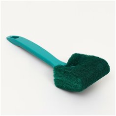 Скребок для аквариума двусторонний, с пластмассовой ручкой, 23 см Сима ленд