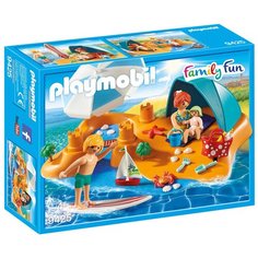 Набор с элементами конструктора Playmobil Family Fun 9425 Семейный Пляжный День