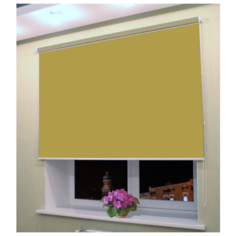 Большая рулонная штора Эко (хаки, 300, 180) Мастер Плюс