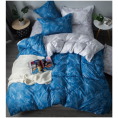 Комплект постельного белья Dream Fly Евро 2 наволочки DF03-310 код1069 Tango