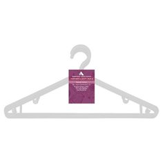 Вешалка Литопласт-Мед Набор №2 41 см белый