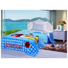 Плед детский из микрофибры "Angry Birds", 1,5-спальный, арт. 3024-02 Tango