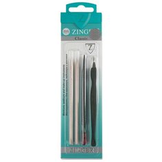 Набор для маникюра (триммер;копыто;деревянные палочки-2шт.) (baa-248) Zinger