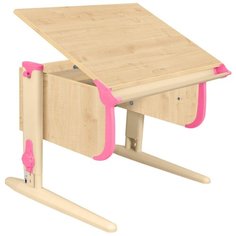Стол детский ДЭМИ СУТ-24 75x55 см клен/розовый/бежевый