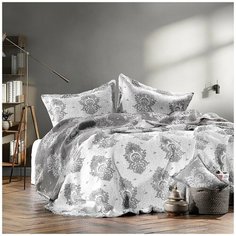 ZEBRA CASA Покрывало Damask Цвет: Дымчатый (250х260 см)