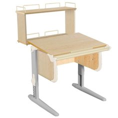 Стол детский ДЭМИ White-Стандарт СУТ-24-01Д 75x82 см клен/бежевый/серый