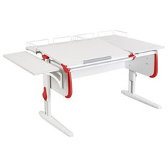 Стол детский ДЭМИ СУТ-25-02 145x82 см белый/красный/белый