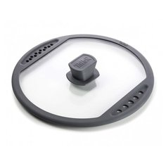 Крышка TalleR TR-38012 с силиконовым ободом с отверстиями для слива жидкости, 26 см