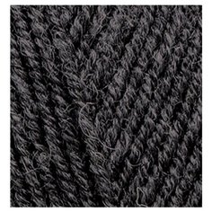 Пряжа для вязания Ализе Superlana midi (25% шерсть, 75% акрил) 5х100г/170м цв.196 т.серый меланж Alize