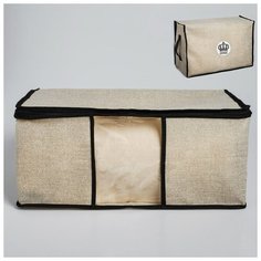 Короб для хранения с pvc-окном "HOME", 30 х 45 х 20 см 4302989 Textura