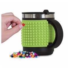 Термокружка Майнкрафт Pixie Crew с силиконовой панелью для картинок