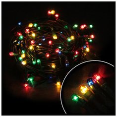 Гирлянда Волшебная страна R30-3-MC 300 см, 30 ламп, разноцветный/зеленый провод