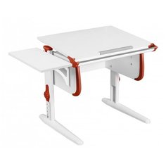 Стол детский ДЭМИ White-Стандарт СУТ-24-01К 100x55 см белый/красный/белый