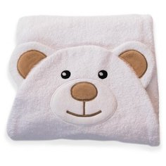 BabyBunny Полотенце Мишка банное 65х125 см белый