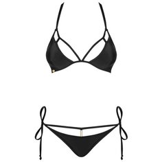 Купальник бикини Obsessive, размер L, черный