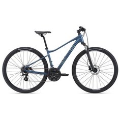 Городской велосипед Giant Rove 4 DD (2021) синий 16.5" (требует финальной сборки)