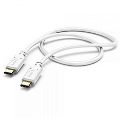 Кабель Hama 00183330 USB Type-C (m)-USB Type-C (m) 1 м, белый