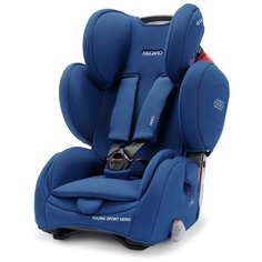 Автокресло группа 1/2/3 (9-36 кг) Recaro Young Sport Hero, Energy Blue