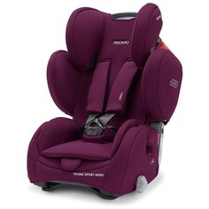 Автокресло группа 1/2/3 (9-36 кг) Recaro Young Sport Hero, very berry